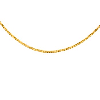 9ct Gold 3.3g 16 inch Curb Chain